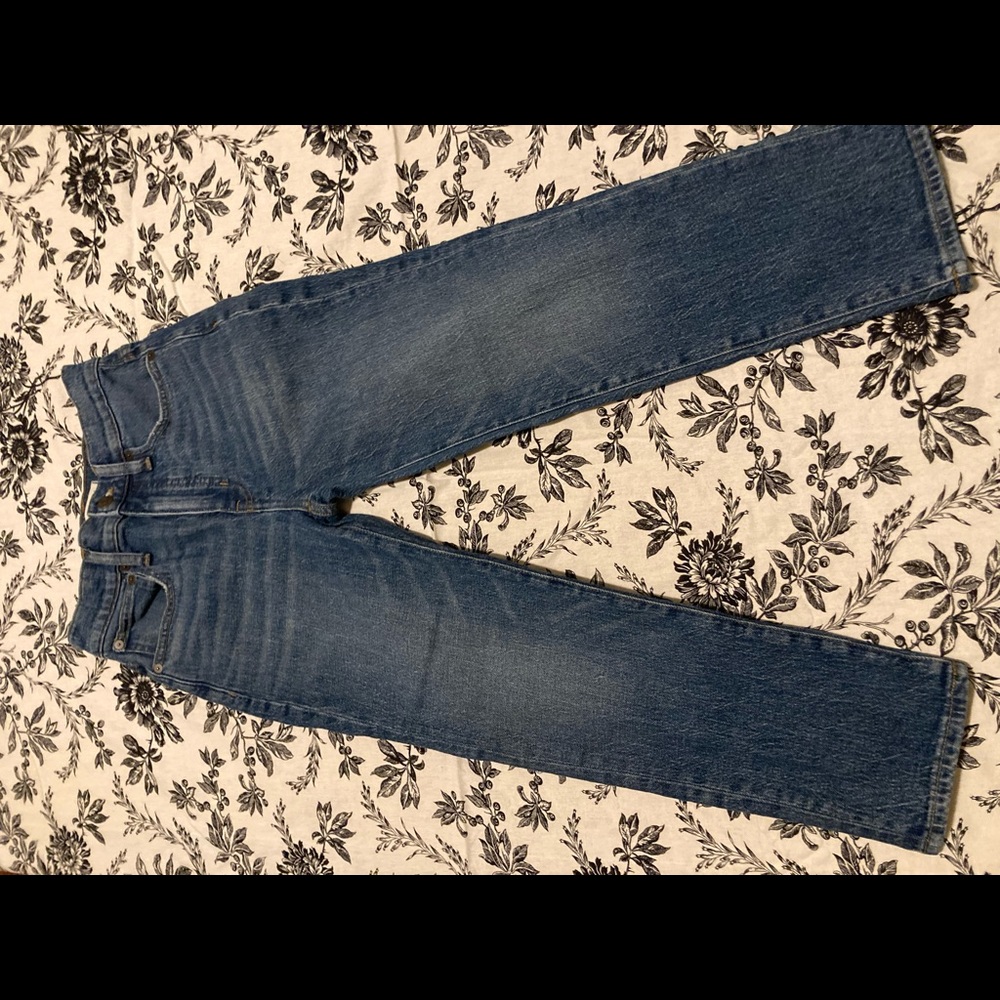 Madewell Classic Straight , cropped -ankle length